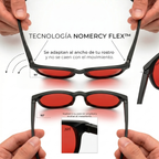 Anteojos NOMERCY ONE™ Rojos - Mejorar el Sueño y Noche