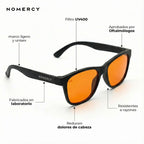 Anteojos NOMERCY™ Naranjas - Gaming, Descanso y Luces LED