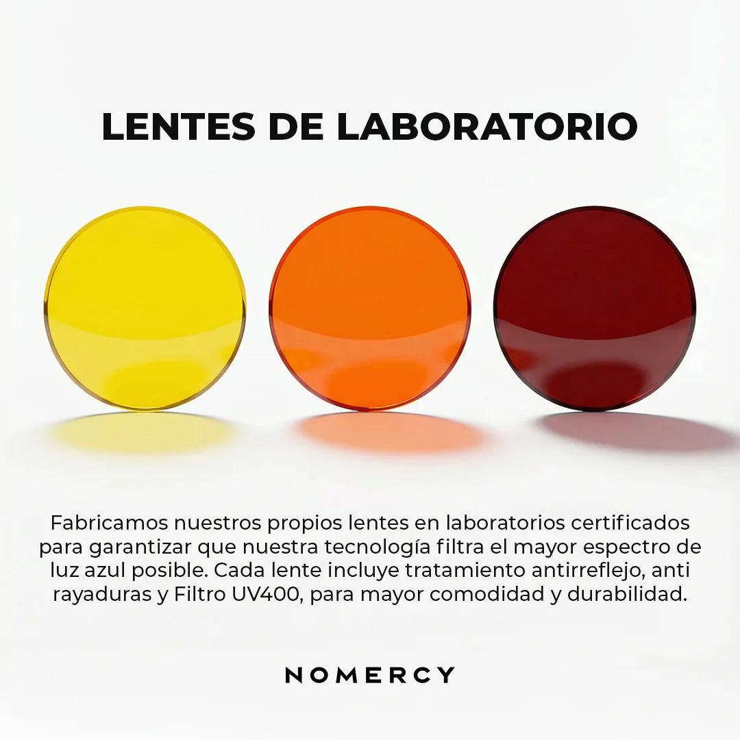 Anteojos NOMERCY™ Naranjas - Gaming, Descanso y Luces LED