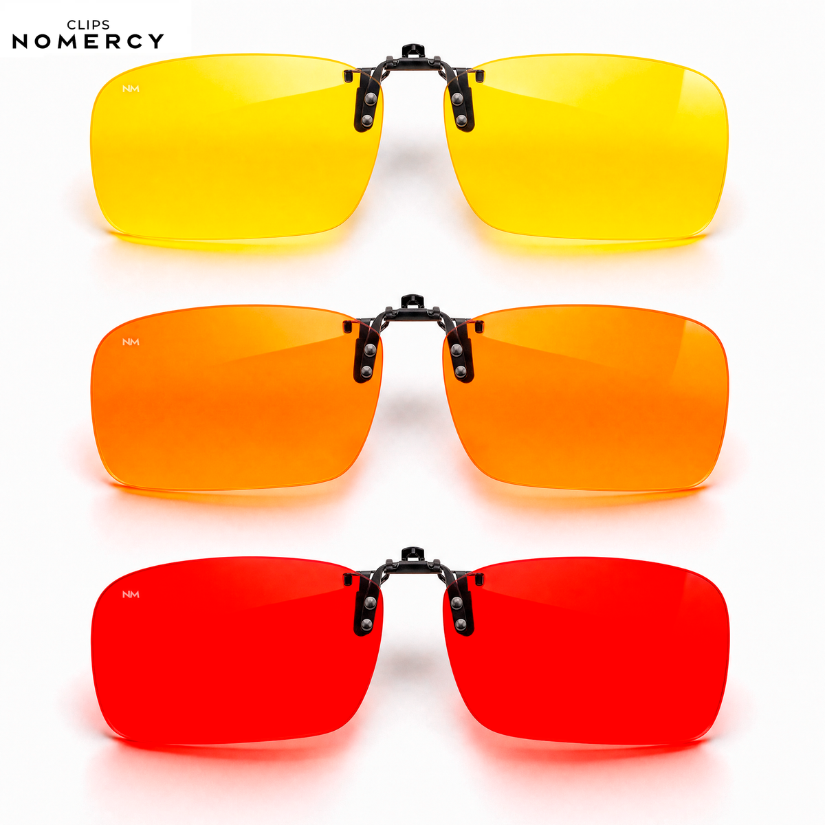 Clip NOMERCY™ para Anteojos con Aumento* - Filtra las luces fuertes sin cambiar tus anteojos