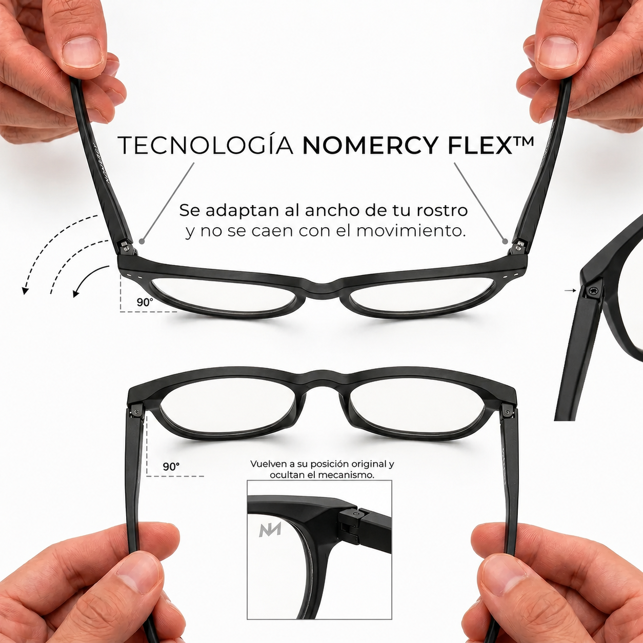 Anteojos NOMERCY ONE™ CLEAR - Protección para pantallas